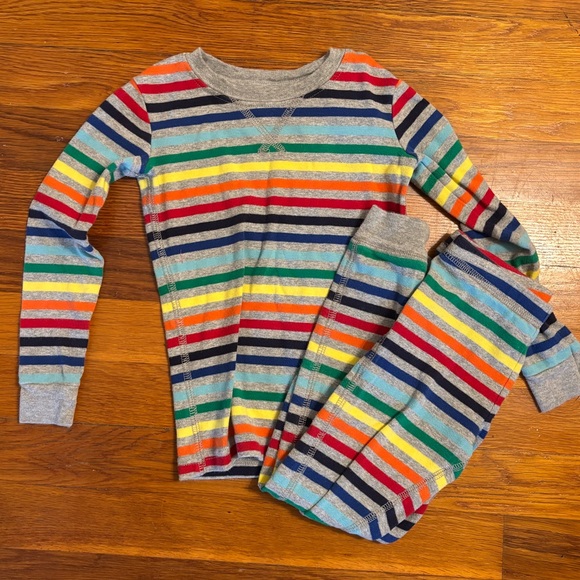 Primary Other - Primary Multicolor Striped Pajama set